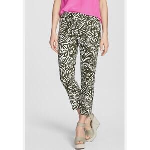 Kate Spade Orchid Print Jackie Havana Crop Ankle Pants Women’s Size 4 Green $258